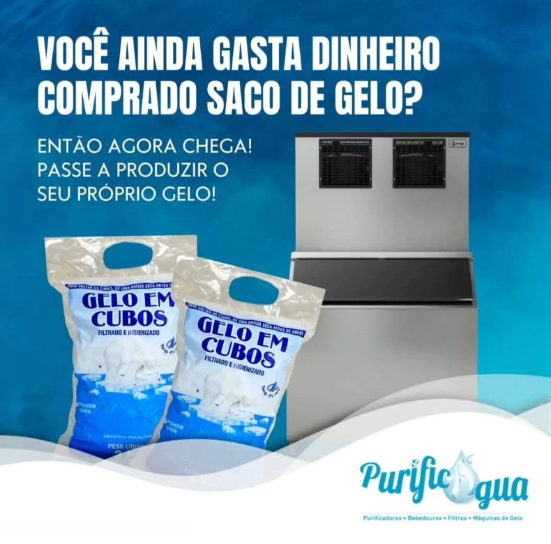 Locação de máquina de gelo residencial