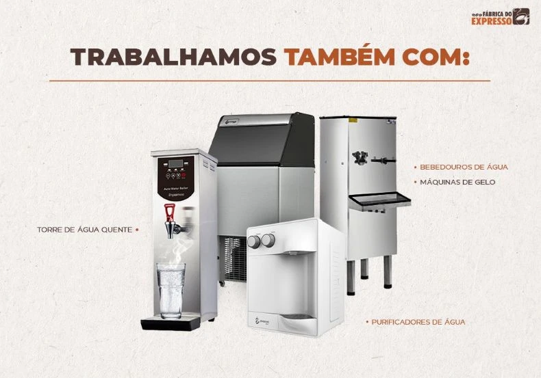 Manutenção de máquina de café expresso